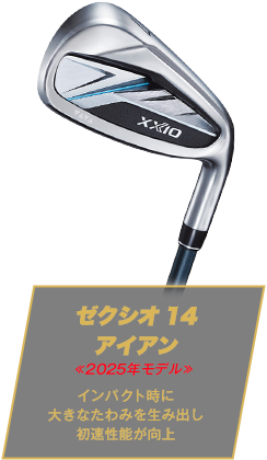 ゼクシオ 14 アイアン