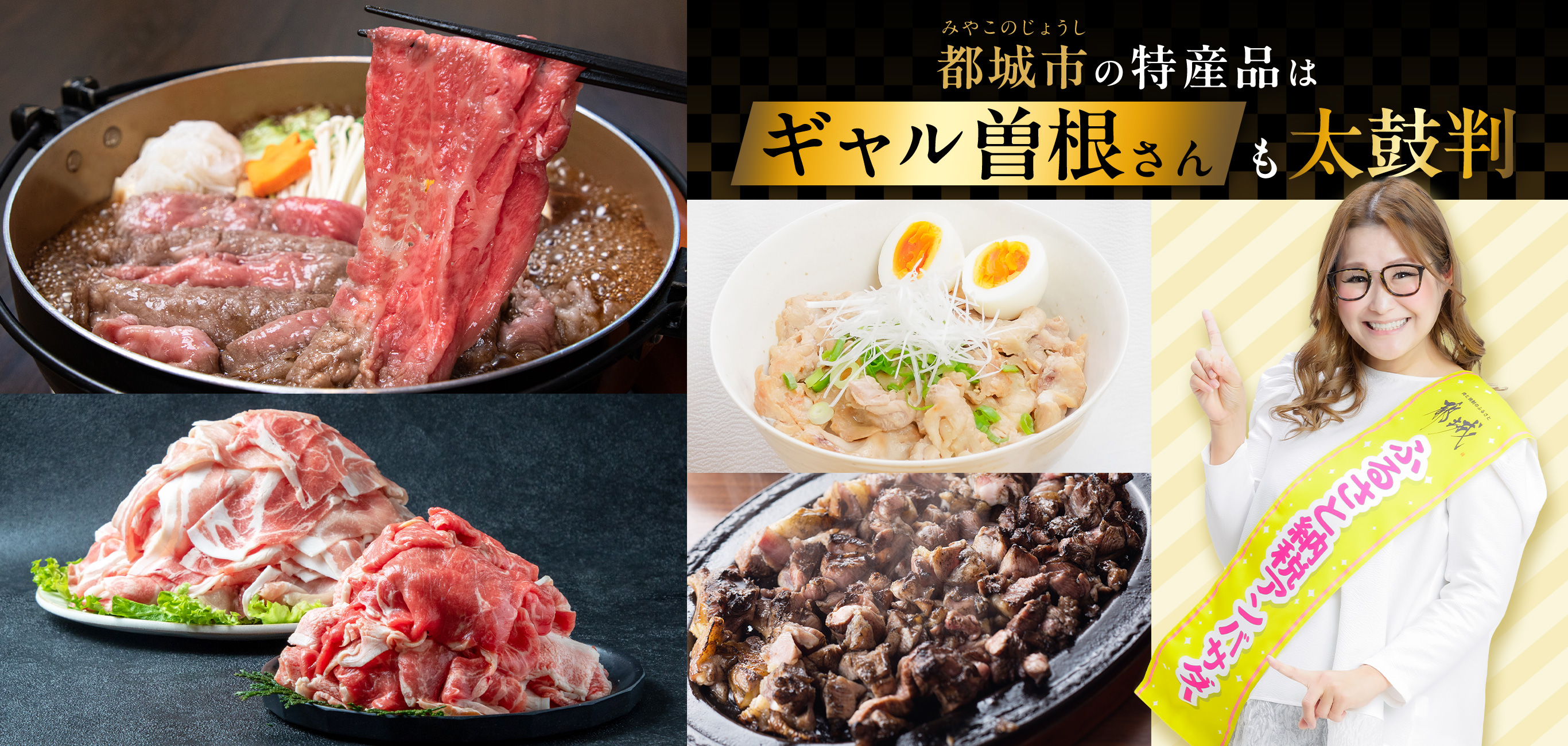 ふるさと納税日本一】肉と焼酎のふるさと宮崎県都城市！